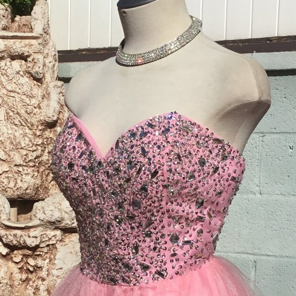 Strapless Embellished Bodice Corset Party  XXL - Picture 10 of 11